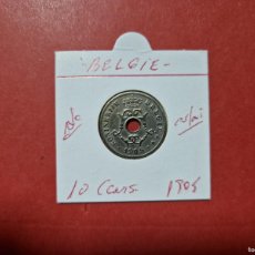 Monedas antiguas de Europa: BELGICA 10 CENTIMOS 1905 BC KM=53 (CUPRONIQUEL) BELGIE