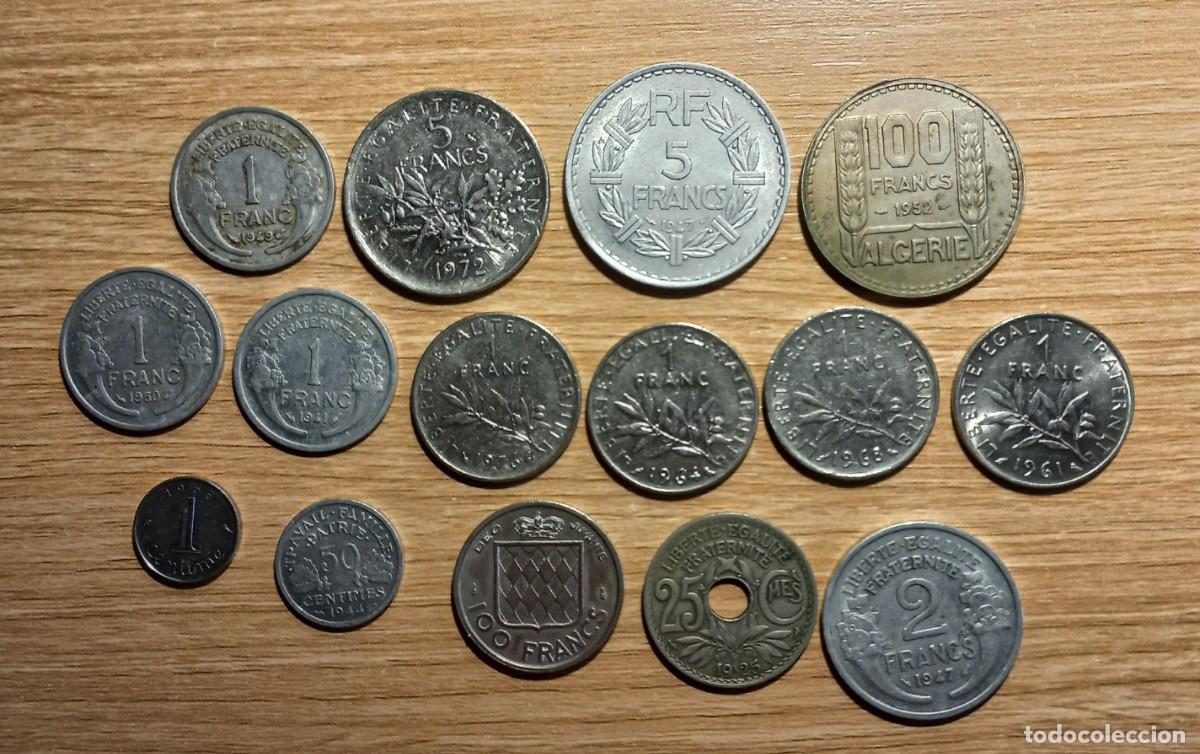 Monedas antiguas de Europa: 15 monedas de Francia - Foto 1