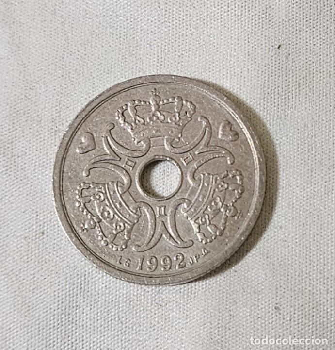 Monedas antiguas de Europa: Moneda 2 Kroner Danmark a&ntilde;o 1992 - Foto 2