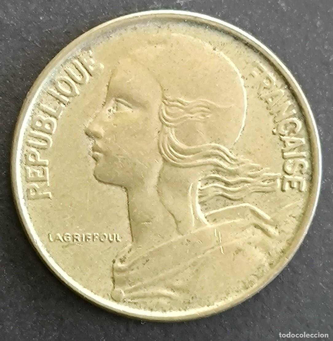 Monedas antiguas de Europa: Francia 10 c&eacute;ntimos, 1968 - Foto 2