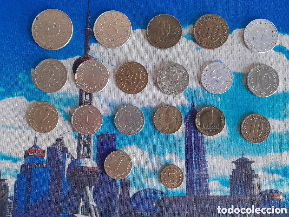 Monedas antiguas de Europa: MONEDAS DE YUGOSLAVIA - Foto 1