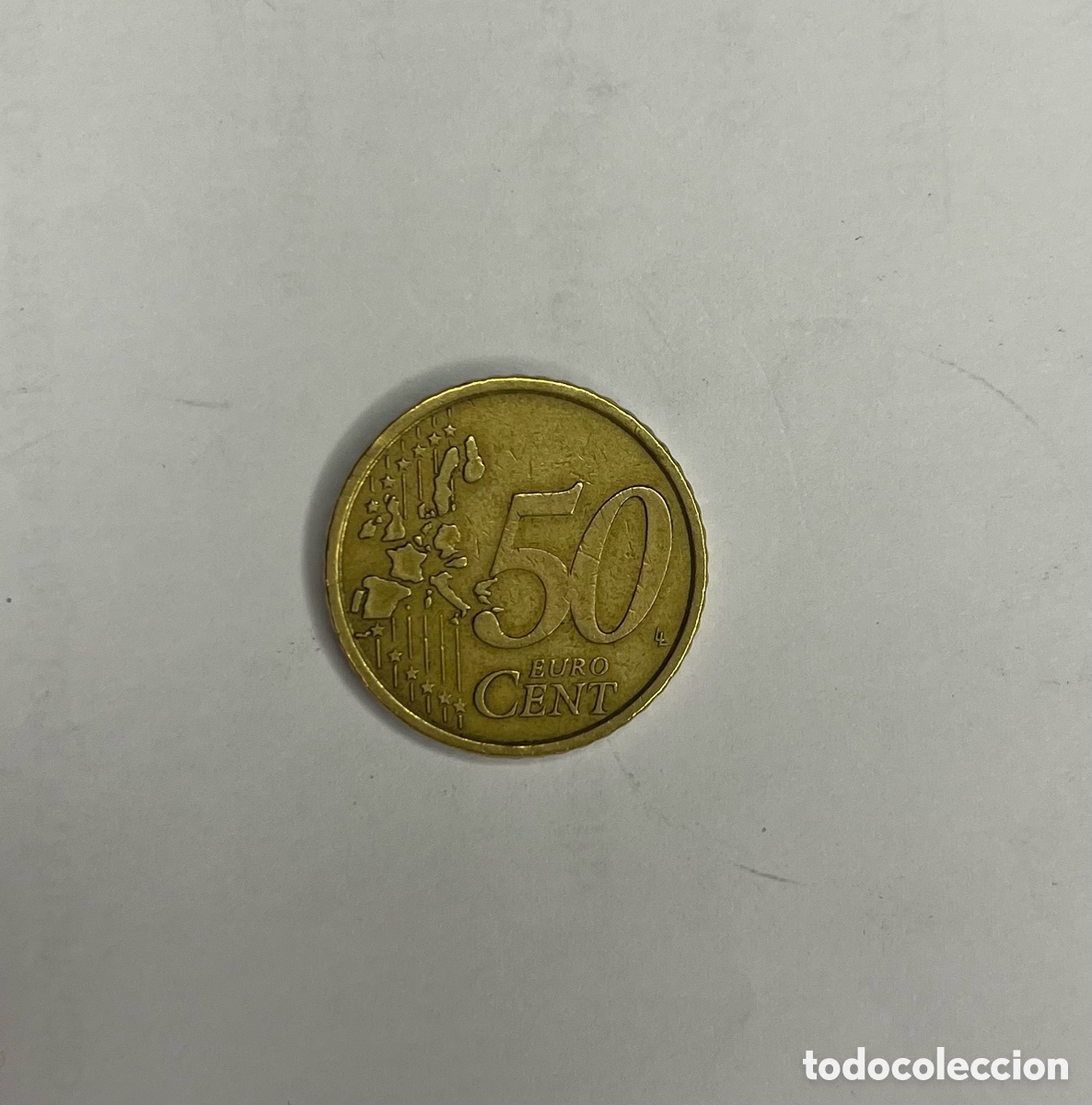 Monedas antiguas de Europa: Moneda de 50 cent Italia 2002 - Foto 1