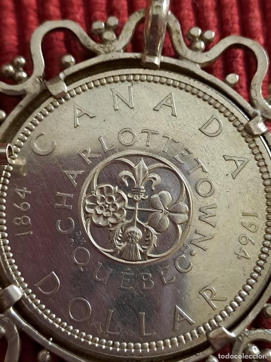 Monedas antiguas de Europa: ANTIGUO BROCHE MONEDA PLATA - Foto 4