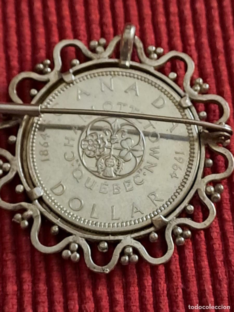 Monedas antiguas de Europa: ANTIGUO BROCHE MONEDA PLATA - Foto 9
