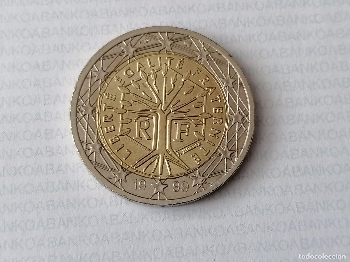 Monedas antiguas de Europa: Moneda, Francia, 2 &euro; , 1999, EBC - Foto 1