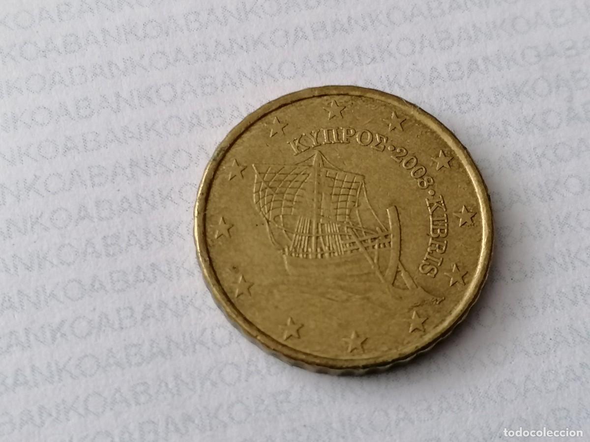 Monedas antiguas de Europa: Moneda, Chipre, 10 cent , 2008, BC - Foto 1