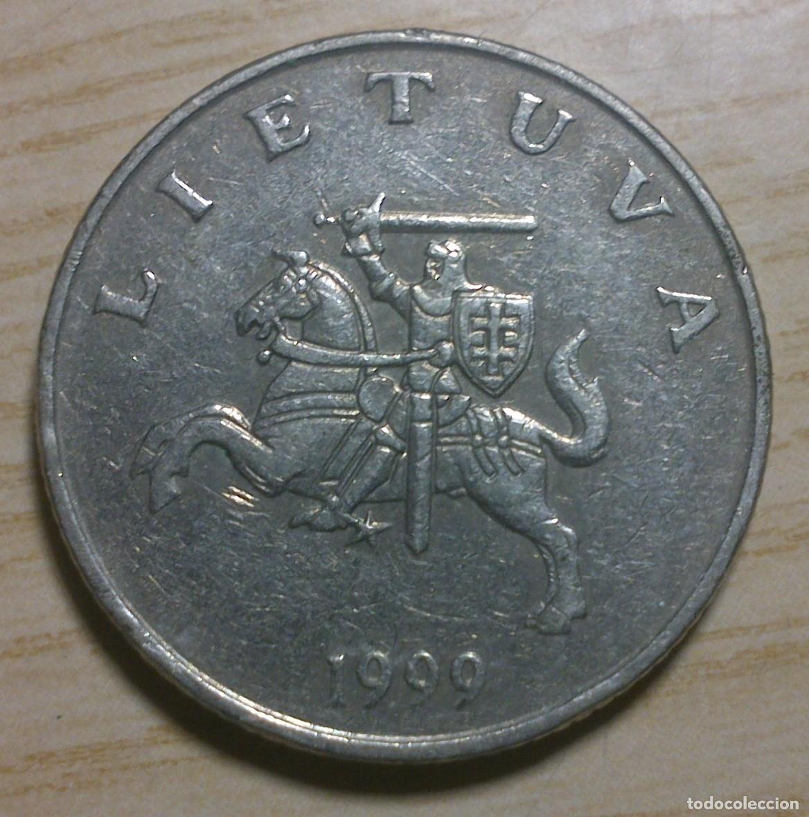 Monedas antiguas de Europa: MONEDA: 1 LITAS, LITUANIA 1999 - Foto 1