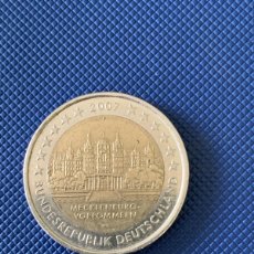 Monedas antiguas de Europa: ALEMANIA 2007 2 € EUROS CONMEMORATIVOS MECKLENBURG - VORPOMMERN