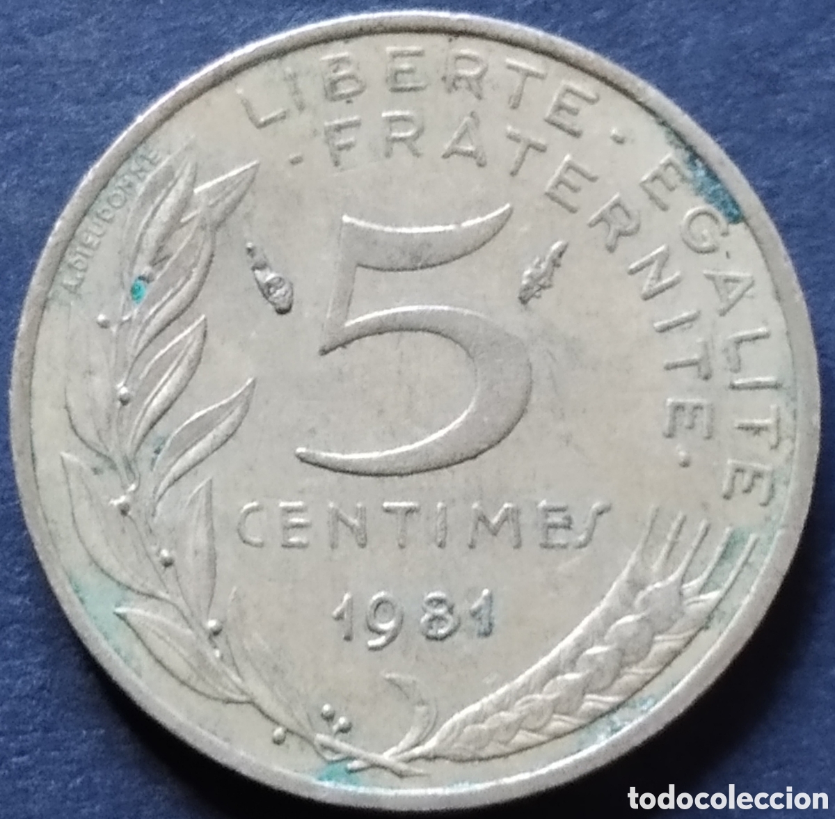 Monedas antiguas de Europa: MONEDA - FRANCIA 5 CENTIMOS 1981 - Foto 1