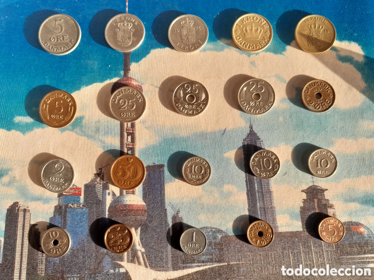 Monedas antiguas de Europa: MONEDAS DE DINAMARCA - Foto 2