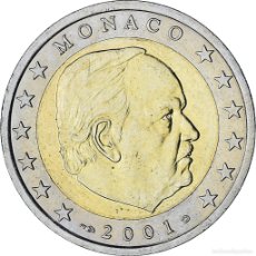 Monedas antiguas de Europa: [#1025972] MÓNACO, RAINIER III, 2 EURO, 2001, PARIS, EBC, BIMETÁLICO, GADOURY:MC179
