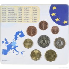 Monedas antiguas de Europa: [#347131] ALEMANIA, COFFRET 1C. À 2€, 2004, HAMBOURG, UNC, FDC, BIMETÁLICO