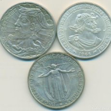 Monedas antiguas de Europa: PORTUGAL - LOTE 50 ESCUDOS DE PLATA AÑO 1968 + 1969 + 1972.