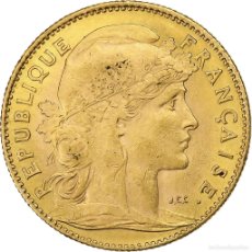 Monedas antiguas de Europa: [#1159398] MONEDA, FRANCIA, MARIANNE, 10 FRANCS, 1909, PARIS, MBC+, ORO, KM:846