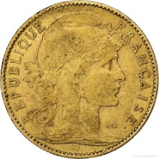 Monedas antiguas de Europa: [#1159381] FRANCIA, 10 FRANCS, MARIANNE, 1899, PARIS, ORO, BC+, GADOURY:1017, KM:846