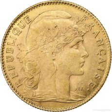 Monedas antiguas de Europa: [#1159394] MONEDA, FRANCIA, MARIANNE, 10 FRANCS, 1912, PARIS, MBC+, ORO, KM:846