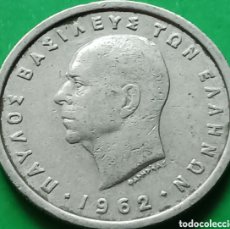 Monedas antiguas de Europa: GRECIA 2 DRACMAS 1962 KM#82