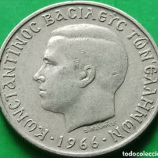 Monedas antiguas de Europa: GRECIA 2 DRACMAS 1966 KM#91