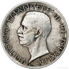Monedas antiguas de Europa: [#1260159] ITALIA, VITTORIO EMANUELE III, 5 LIRE, 1929, ROME, PLATA, MBC+, KM:67.2