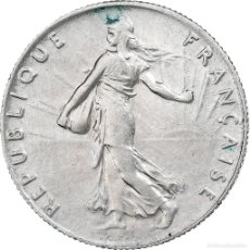 Monedas antiguas de Europa: [#1220289] FRANCIA, 50 CENTIMES, SEMEUSE, 1914, PARIS, PLATA, EBC, GADOURY:420, KM:854