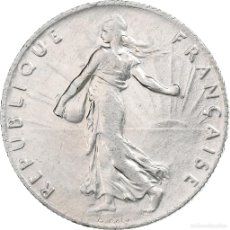 Monedas antiguas de Europa: [#1220292] FRANCIA, 50 CENTIMES, SEMEUSE, 1907, PARIS, PLATA, MBC+, GADOURY:420, KM:854
