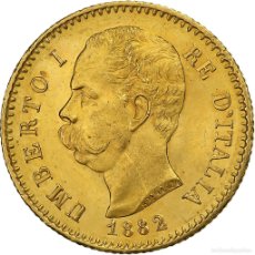 Monedas antiguas de Europa: [#1159615] ITALIA, UMBERTO I, 20 LIRE, 1882, ROME, ORO, EBC+, KM:21