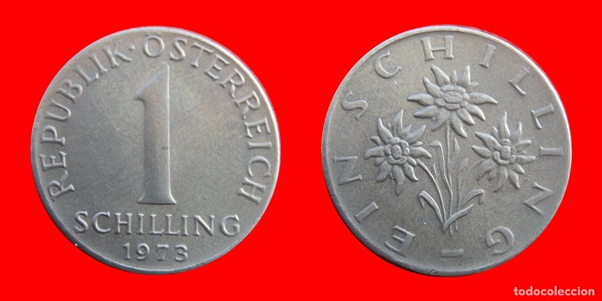 Monedas antiguas de Europa: 1 CHELIN SCHILLING 1973 AUSTRIA-104909