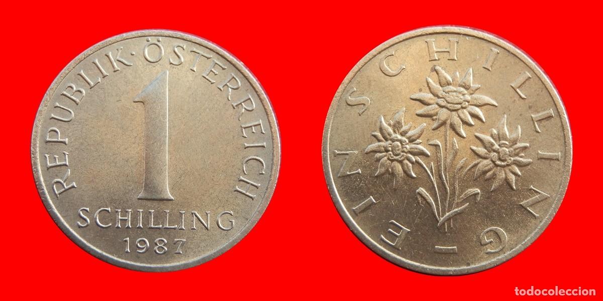 Monedas antiguas de Europa: 1 CHELIN SCHILLING 1987 AUSTRIA-104910
