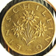 Monedas antiguas de Europa: AUSTRIA (1946-2001) - 1 SCHILLING 1971 - 4,20 GR. BRONCE DE ALUMINIO - DIAMETRO 22,50 MM - KM#2886