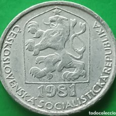 Monedas antiguas de Europa: CHECOSLOVAQUIA 10 HELLERS 1981 KM#80