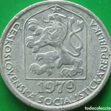 Monedas antiguas de Europa: CHECOSLOVAQUIA 10 HELLERS 1979 KM#80