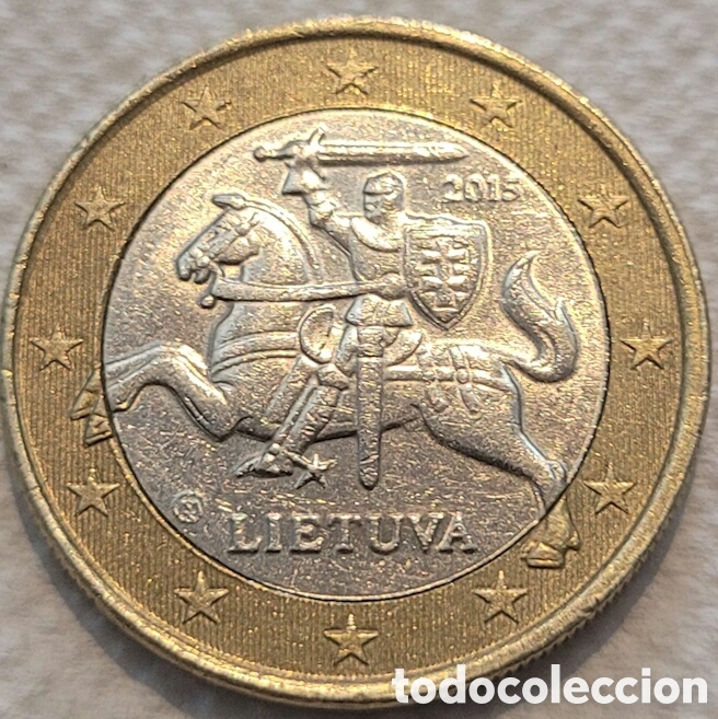 Monedas antiguas de Europa: Moneda Lituania 1 Euro - Foto 1