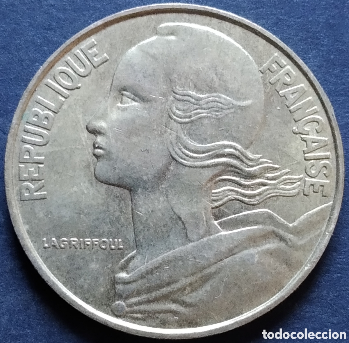 Monedas antiguas de Europa: MONEDA - FRANCIA 20 CENTIMOS 1992 - Foto 2