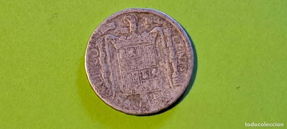 Monedas antiguas de Europa: ESPA&Ntilde;A MONEDA 5 CENTIMOS 1945 - Foto 2