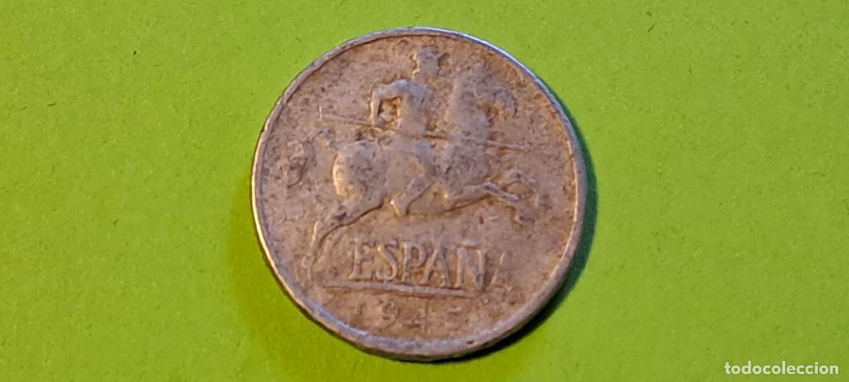 Monedas antiguas de Europa: ESPA&Ntilde;A MONEDA 5 CENTIMOS 1945 - Foto 1