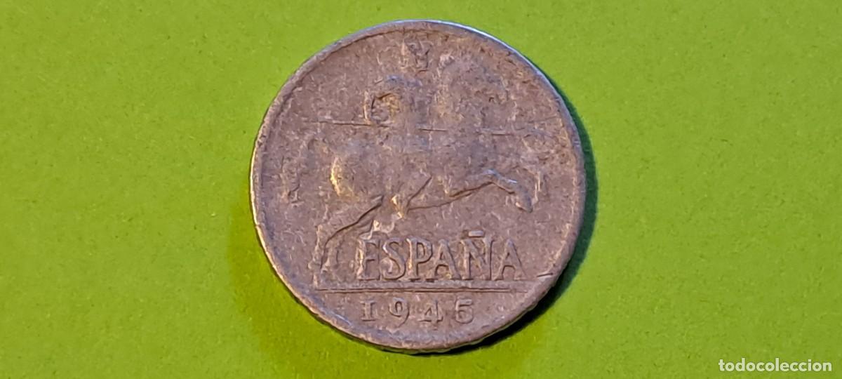 Monedas antiguas de Europa: ESPA&Ntilde;A MONEDA 5 CENTIMOS 1945 - Foto 1