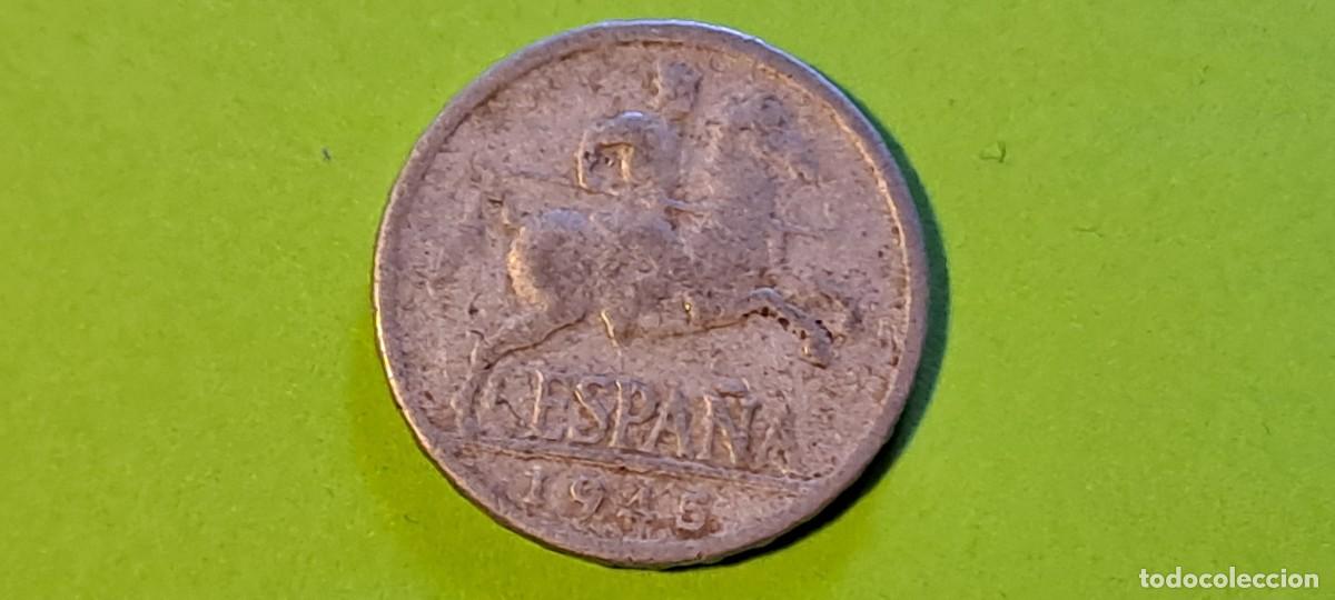 Monedas antiguas de Europa: ESPA&Ntilde;A MONEDA 5 CENTIMOS 1945 - Foto 1