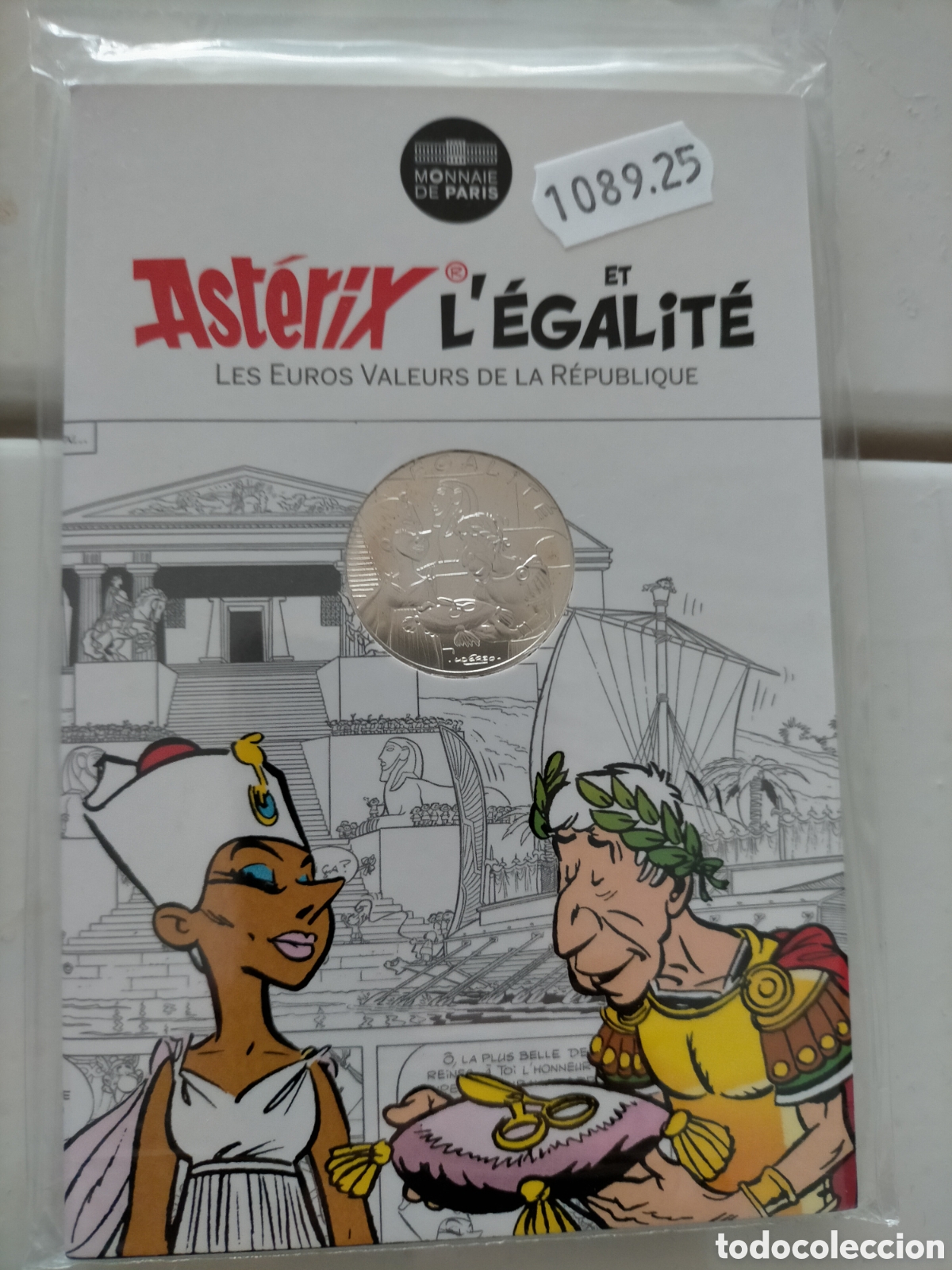 Monedas antiguas de Europa: Moneda 10&euro; Asterix Cesar - Plata - Foto 1