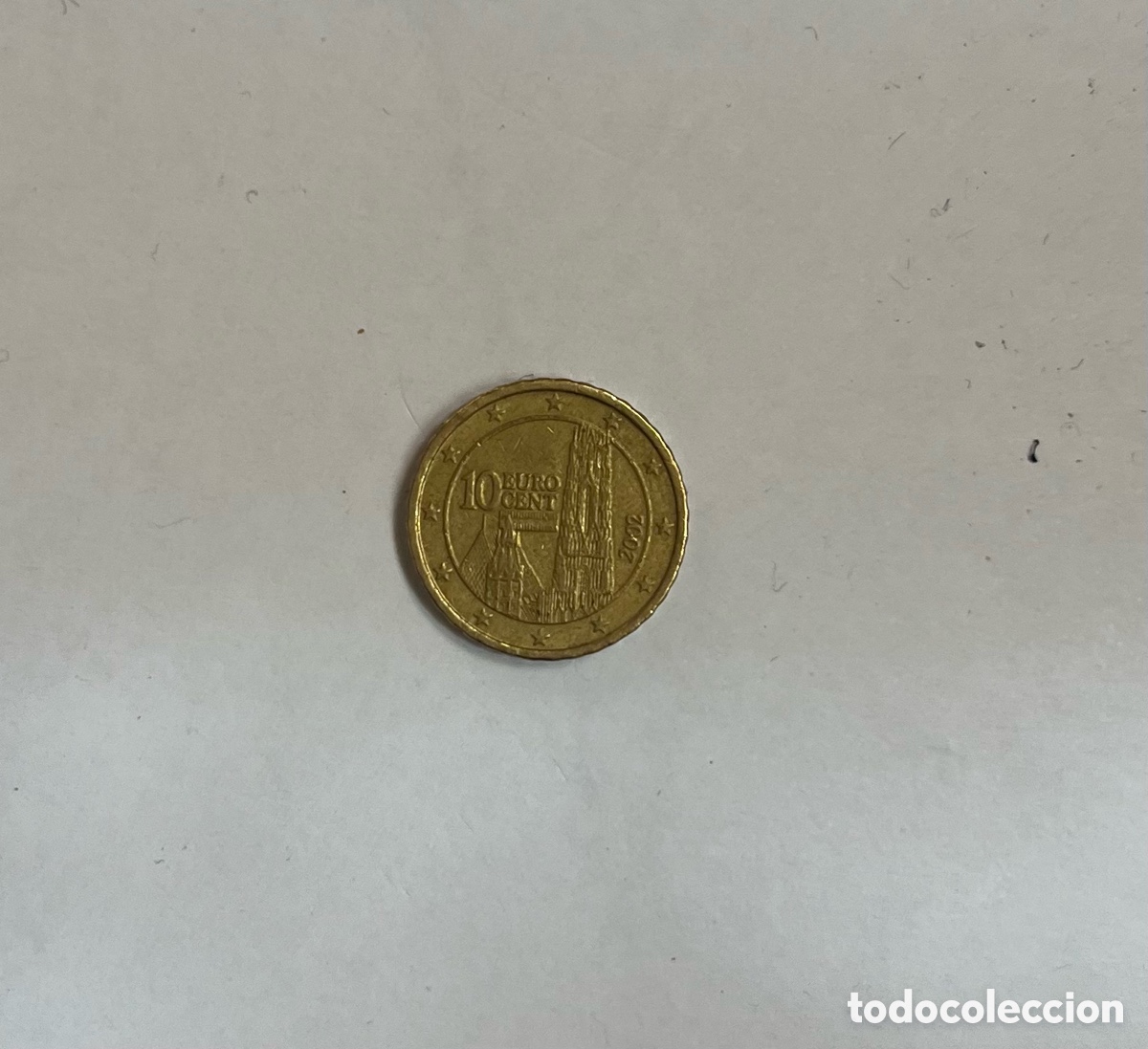 Monedas antiguas de Europa: Moneda de 10 c&eacute;ntimos Austria 2002 - Foto 2