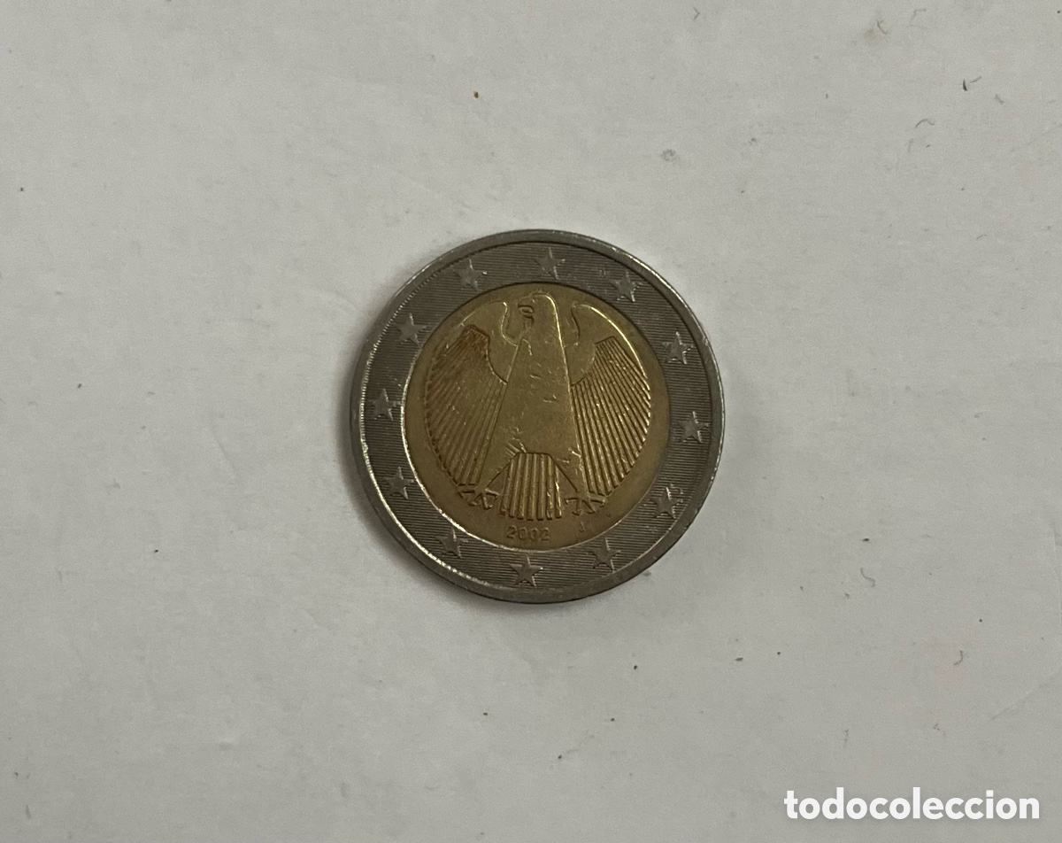Monedas antiguas de Europa: Moneda de 2&euro; Alemania del 2002 con Error - Foto 2