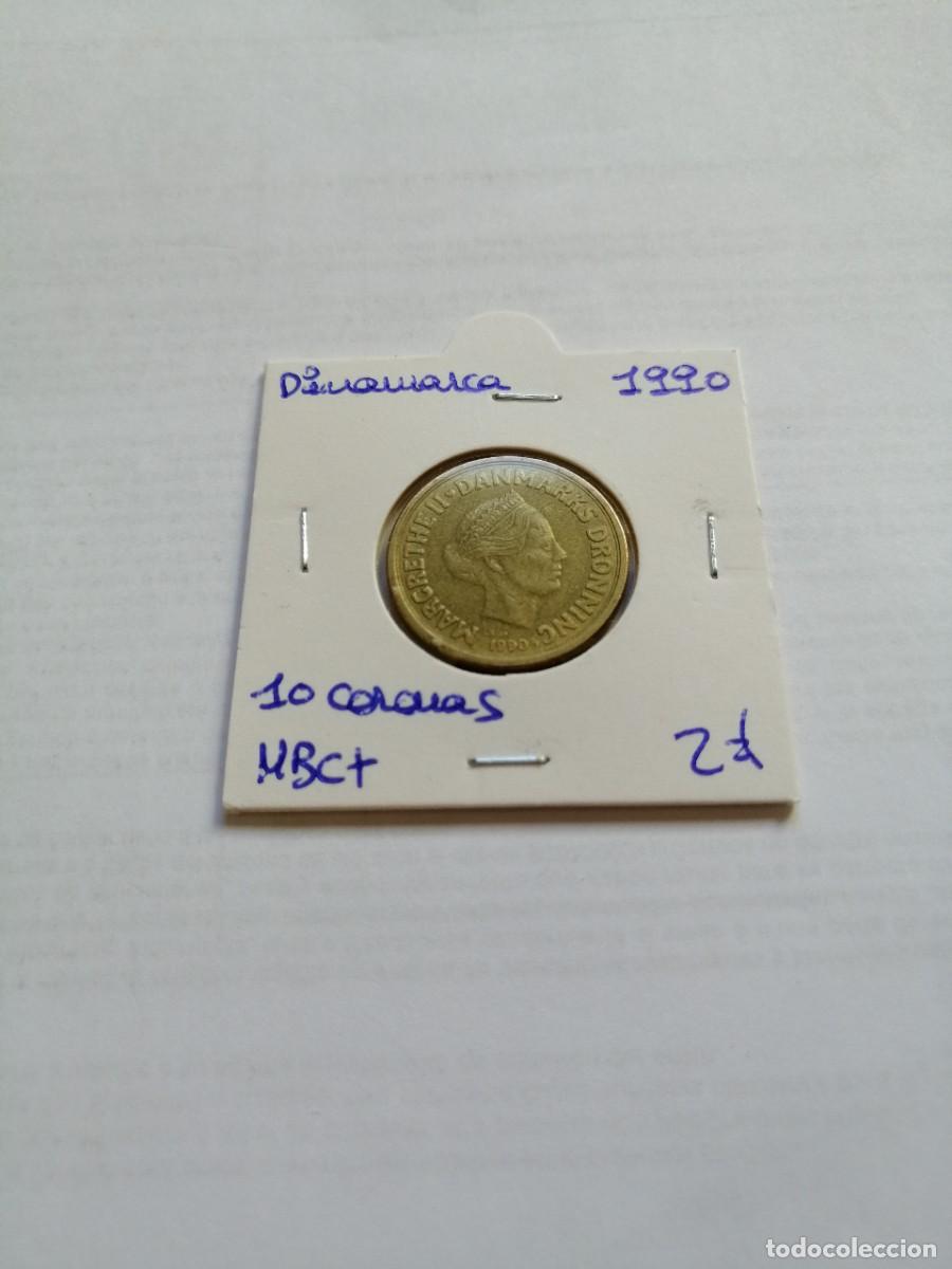 Monedas antiguas de Europa: Dinamarca 10 Coronas 1990 - Foto 1