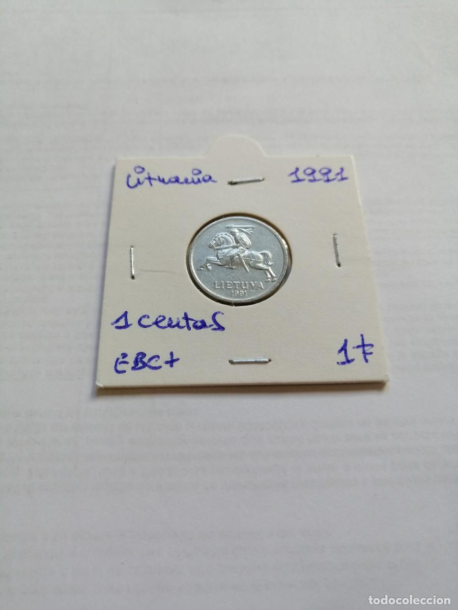 Monedas antiguas de Europa: Lituania 1 Centas 1991 - Foto 1