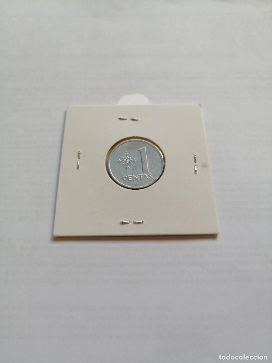 Monedas antiguas de Europa: Lituania 1 Centas 1991 - Foto 2