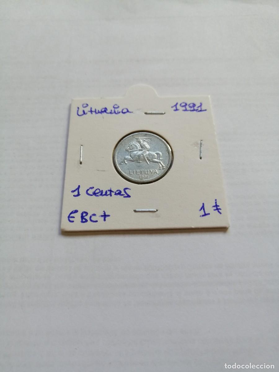Monedas antiguas de Europa: Lituania 1 Centas 1991 - Foto 1