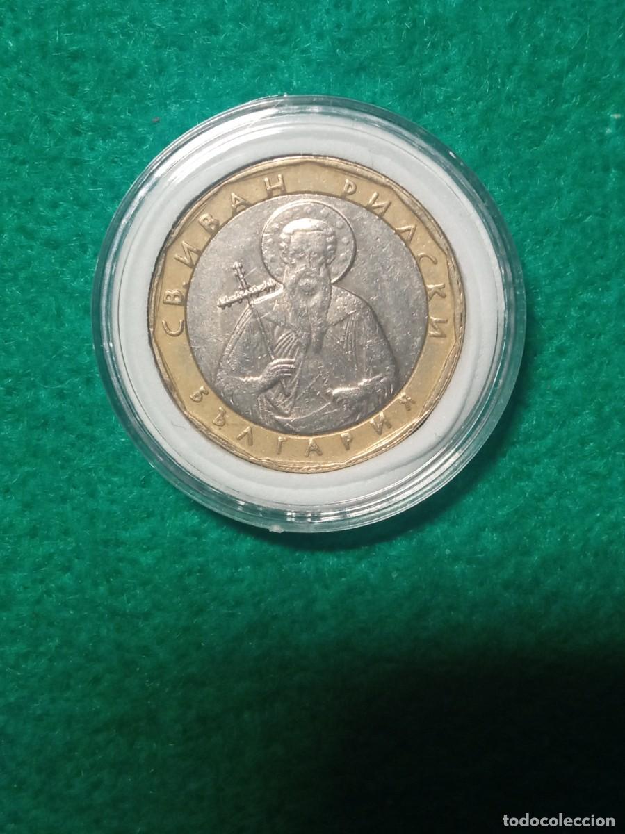 Monedas antiguas de Europa: moneda Bulgaria 1 lev 2.002 - Foto 3