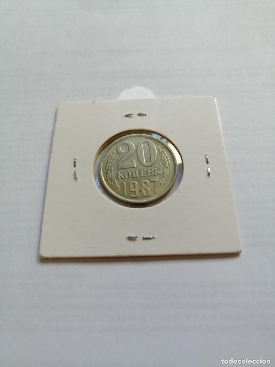 Monedas antiguas de Europa: Uni&oacute;n sovi&eacute;tica 20 Kopeks 1987 - Foto 2