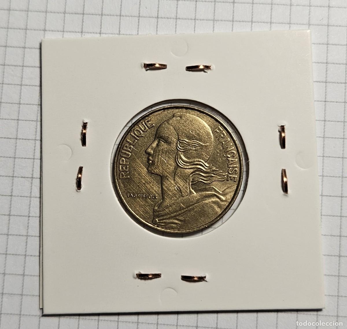 Monedas antiguas de Europa: MONEDA DE FRANCIA 1976 &rdquo;20 CENTIMOS&rdquo; - Foto 2