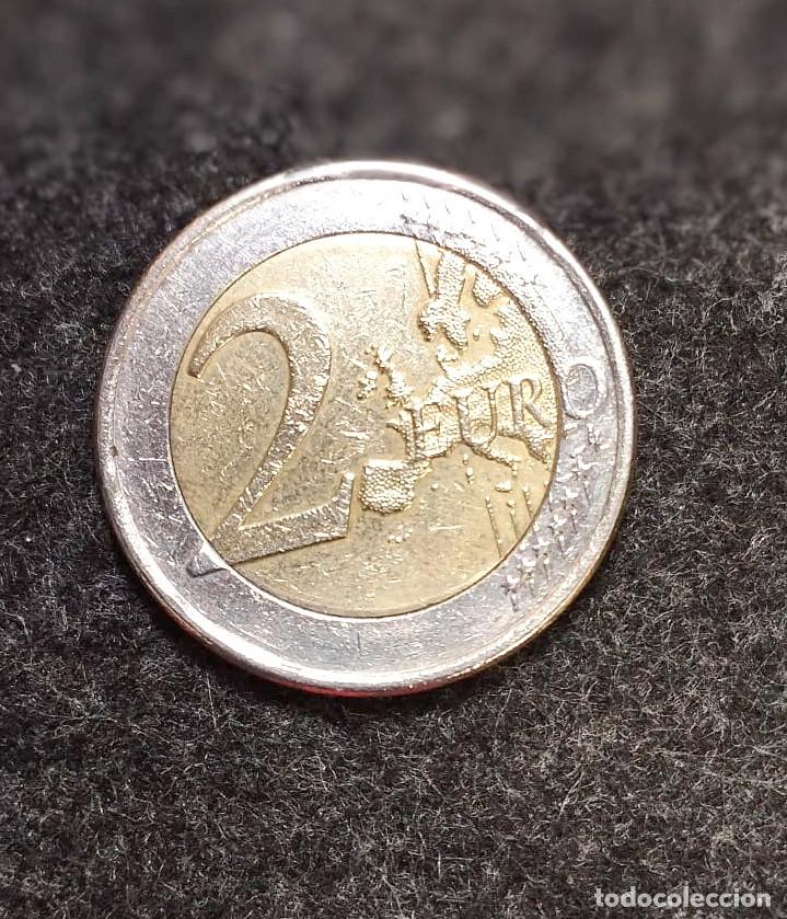 Monedas antiguas de Europa: Moneda de 2 Euros ESTONIA 2011 Mapa, Error de acu&ntilde;aci&oacute;n, Error de ceca - Foto 4