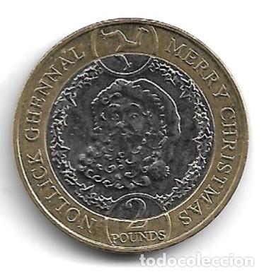 Monedas antiguas de Europa: ISLA DE MAN,2 LIBRAS 2019. - Foto 1