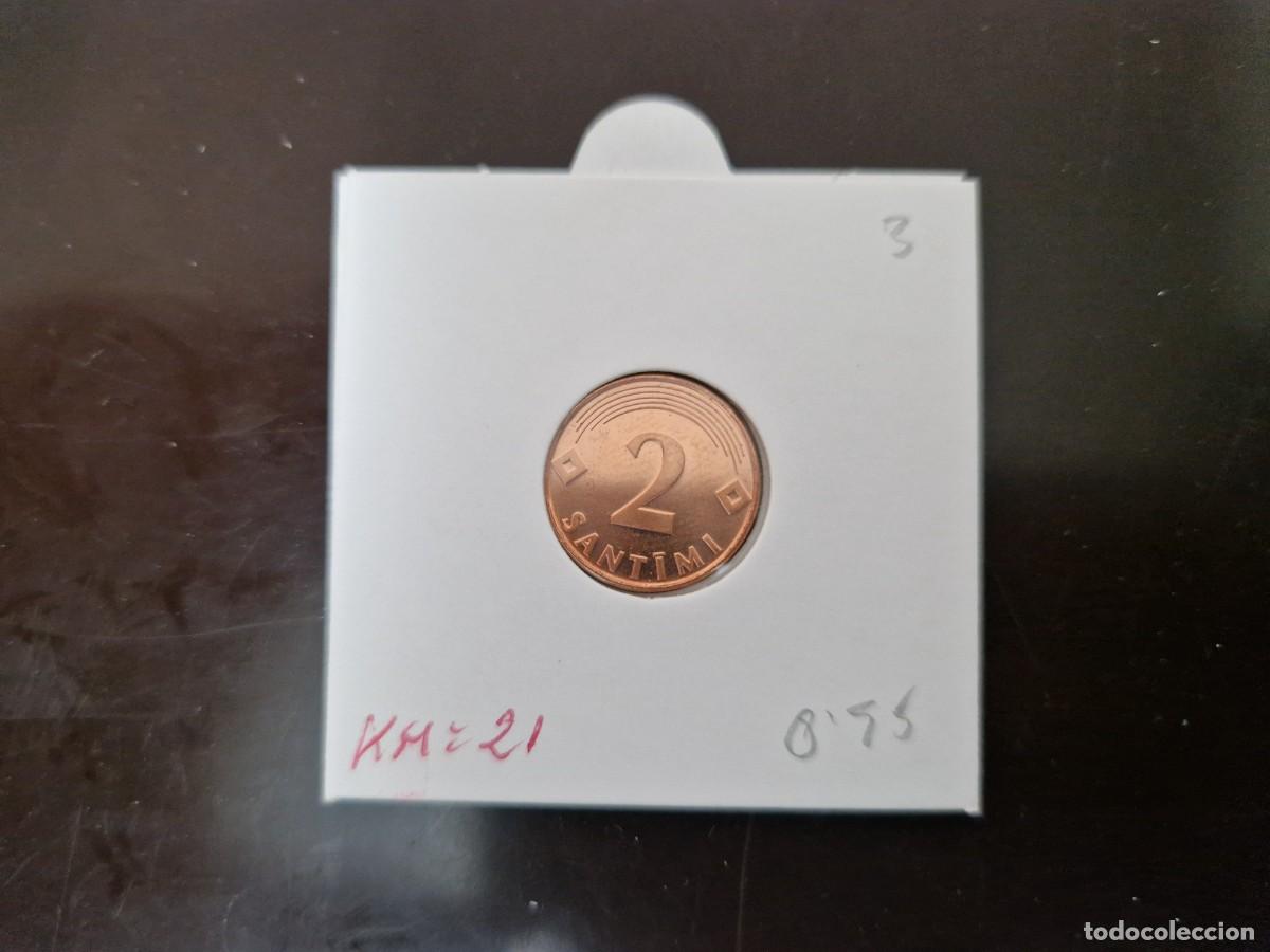 Monedas antiguas de Europa: LETONIA 2 SANTIMI 2000 S/C KM=21 (BRONCE) - Foto 2